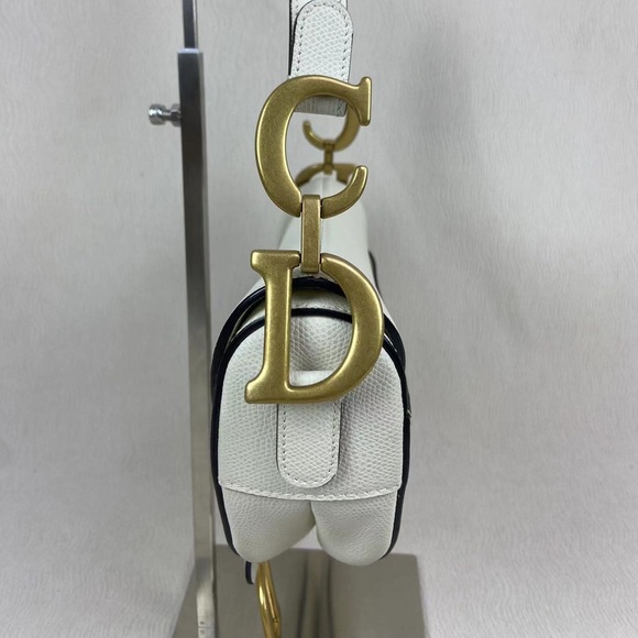 SOLD - DIOR Grained Calfskin Saddle Bag - Picture 5 of 9